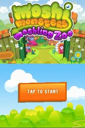 Moshi Monsters - Moshling Zoo (USA) screen shot title